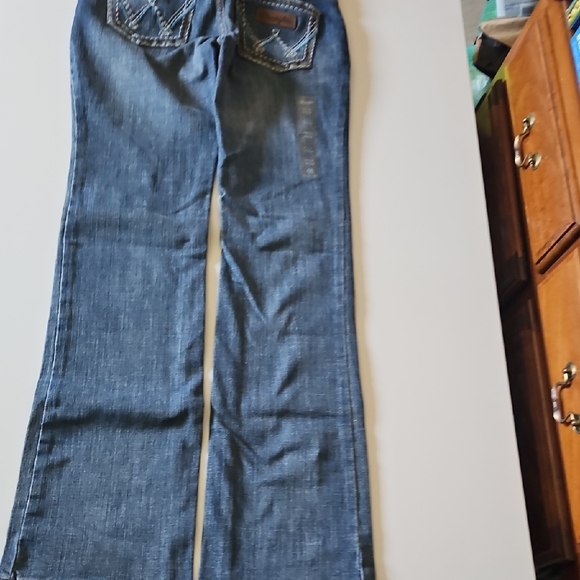 Wrangler Blue Boot Cut Jeans - Picture 4 of 12